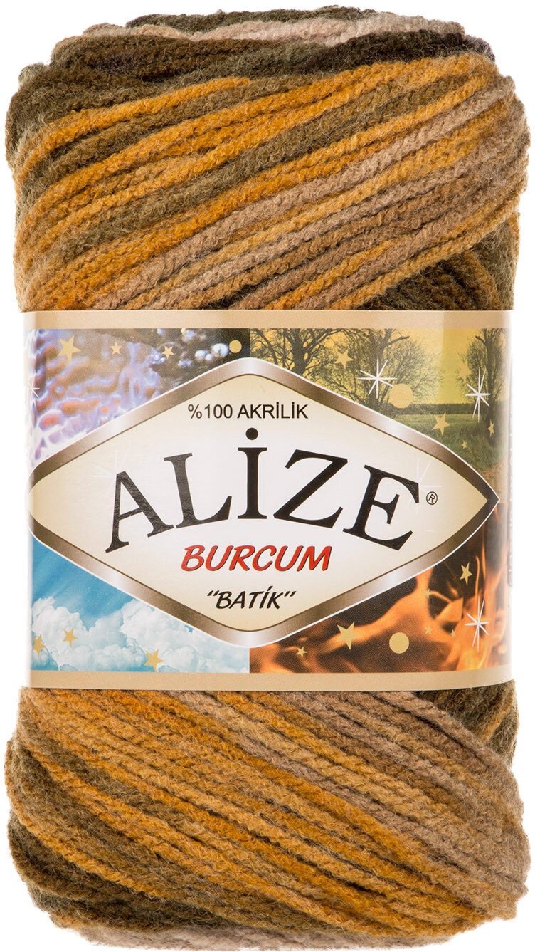 Knitting Yarn Alize Burcum Batik 5850