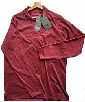 Polo košile Alberto Tobi Drycomfort Bordeaux S - 1