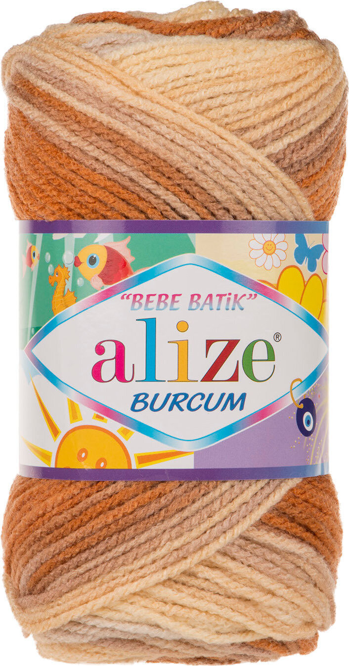 Плетива прежда Alize Burcum Bebe Batik 6616 Плетива прежда