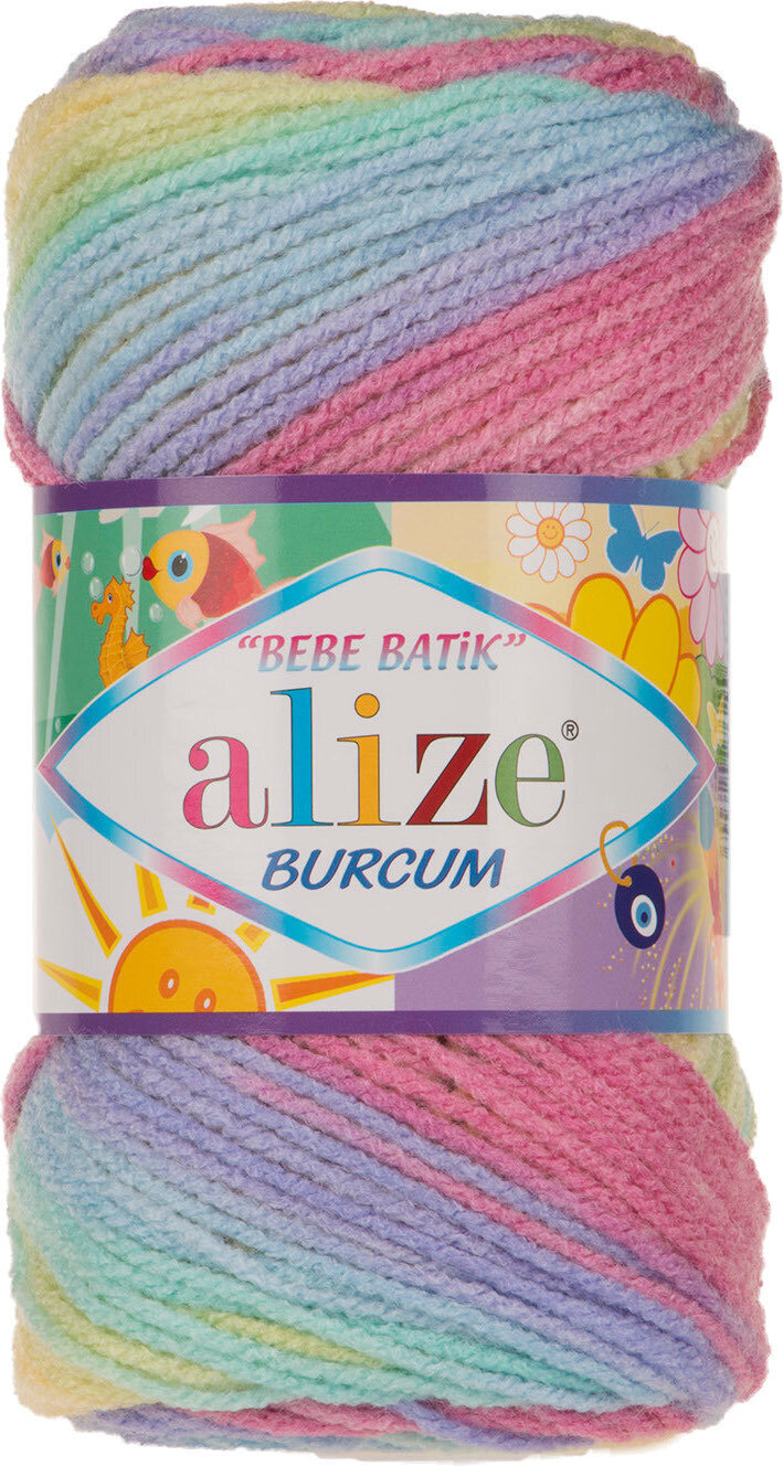 Плетива прежда Alize Burcum Bebe Batik 3908 Плетива прежда