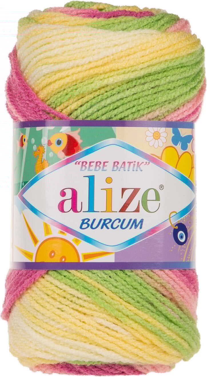 Плетива прежда Alize Burcum Bebe Batik 2613 Плетива прежда