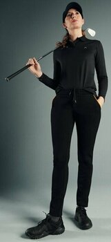 Trousers Alberto Clara Black 38 Trousers - 1