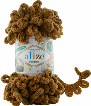 Knitting Yarn Alize Puffy 718 Squirrel - 1