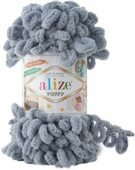Fios para tricotar Alize Puffy 428 - 1