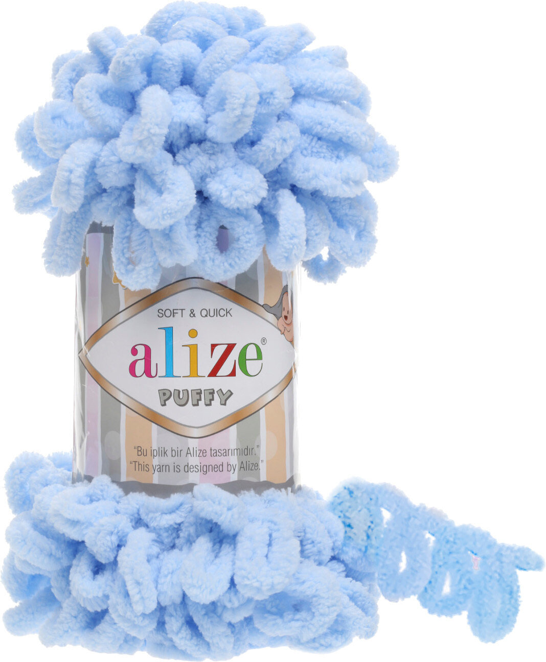 Fil à tricoter Alize Puffy 183
