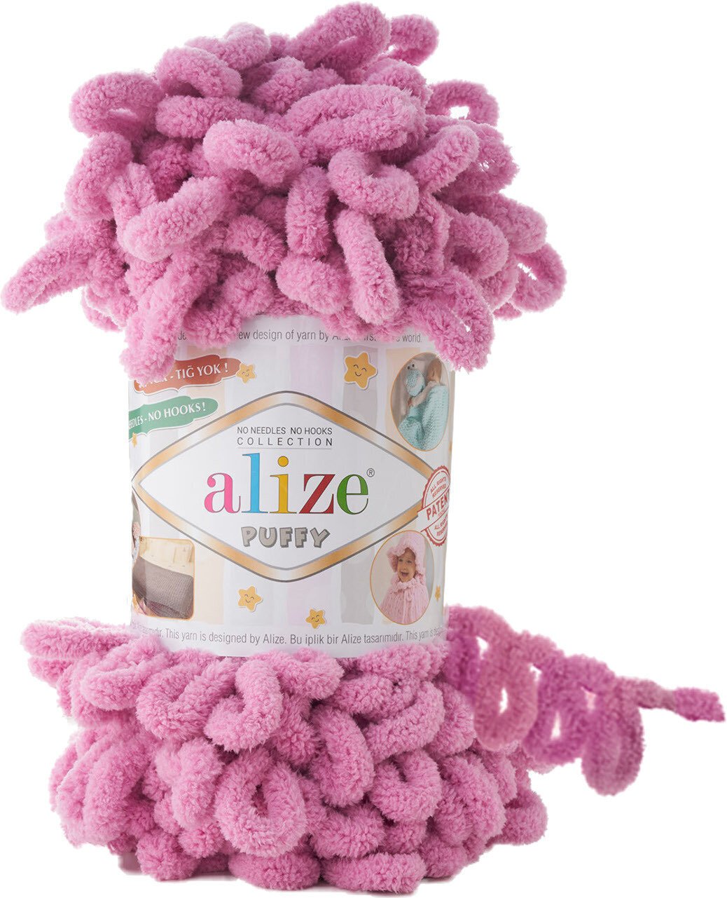 Fios para tricotar Alize Puffy 98