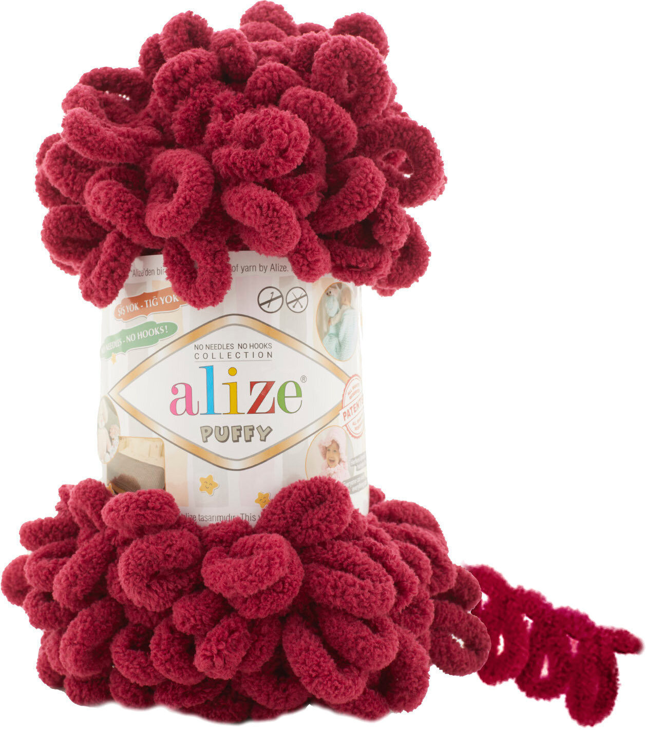 Fios para tricotar Alize Puffy 107