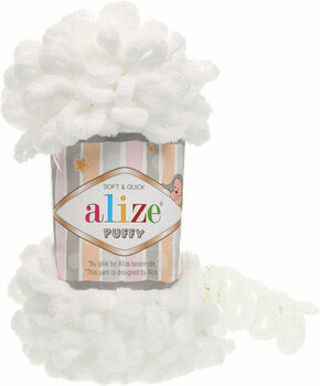 Fil à tricoter Alize Puffy 55 - 1