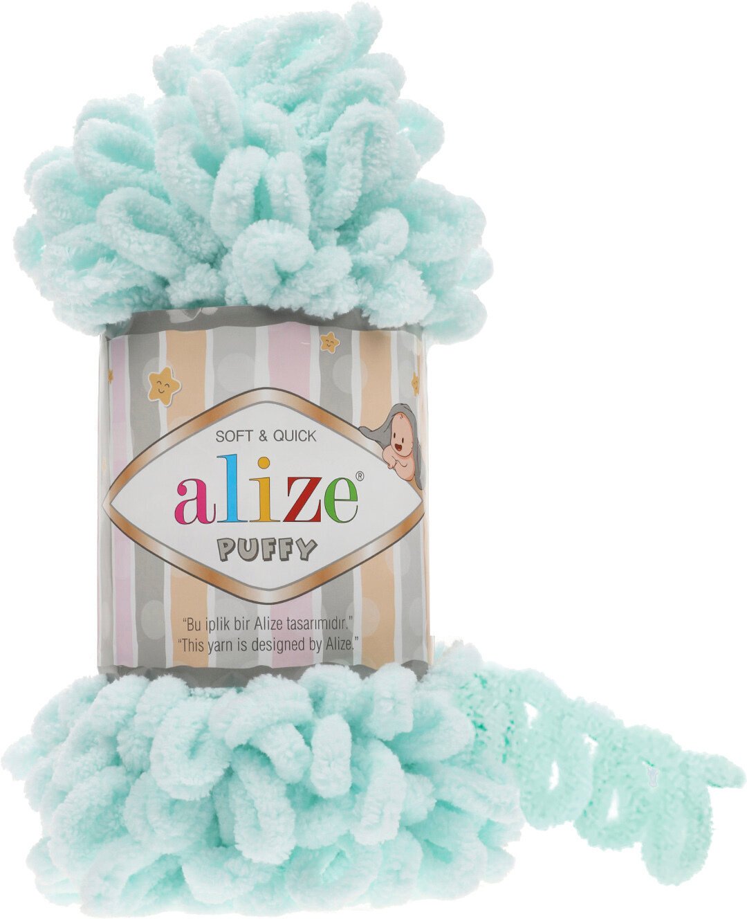Fil à tricoter Alize Puffy 15