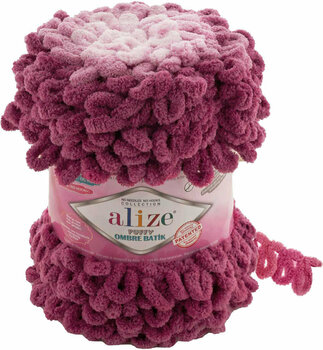 Knitting Yarn Alize Puffy Ombre Batik 7426 Purple - 1
