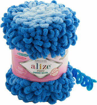 Knitting Yarn Alize Puffy Ombre Batik 7422 Knitting Yarn - 1