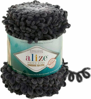 Knitting Yarn Alize Puffy Fine Ombre Batik 7259 Knitting Yarn - 1