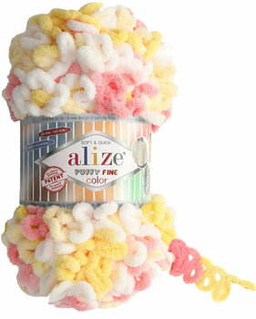 Fil à tricoter Alize Puffy Fine Color 5942 Fil à tricoter - 1