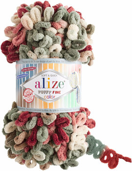 Fil à tricoter Alize Puffy Fine Color 6039 Fil à tricoter - 1
