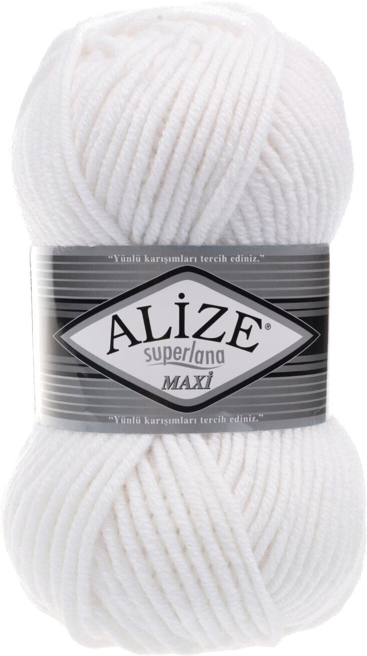 Alize Superlana Maxi, tricot, crochet, fil de laine, fil d'hiver