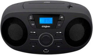 Desktop Music Player Bigben CD61NUSB Black Desktop Music Player