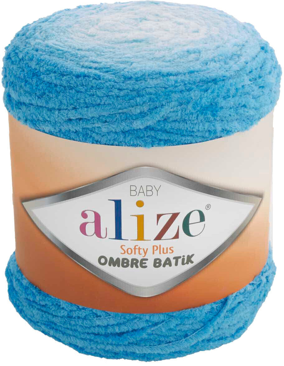 Fil à tricoter Alize Softy Plus Ombre Batik 7281 Fil à tricoter
