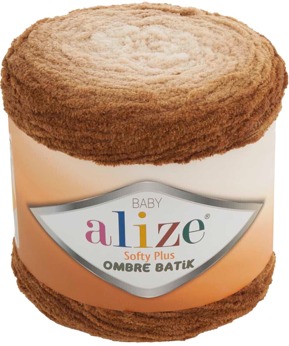 Strickgarn Alize Softy Plus Ombre Batik 7289 Strickgarn