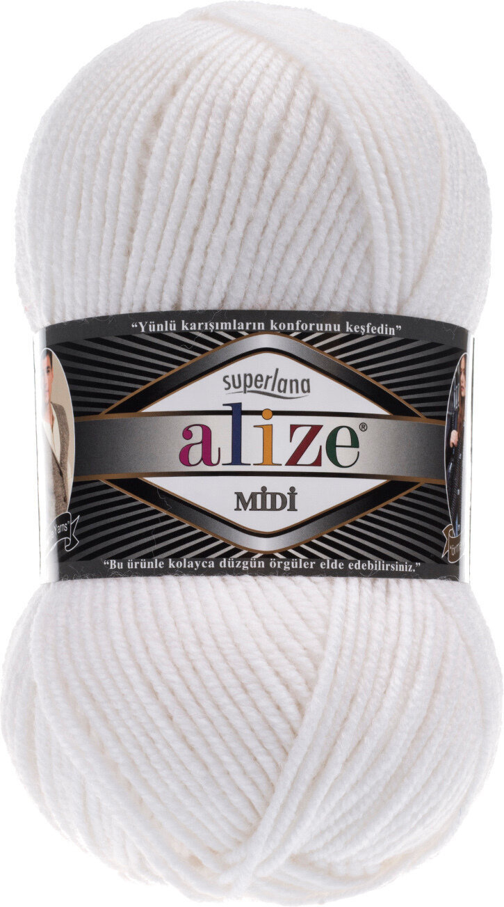 Knitting Yarn Alize Superlana Midi 55