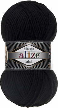 Fios para tricotar Alize Superlana Midi 60 - 1