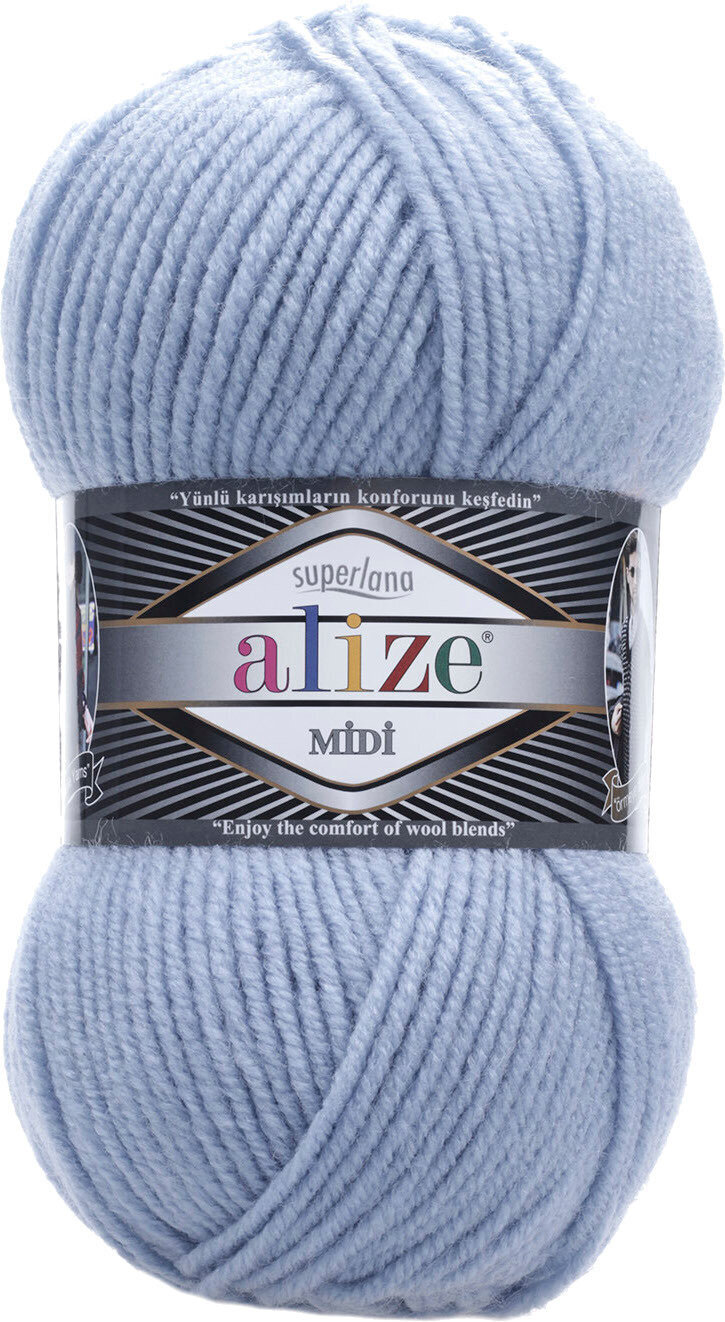 Knitting Yarn Alize Superlana Midi 480 Knitting Yarn