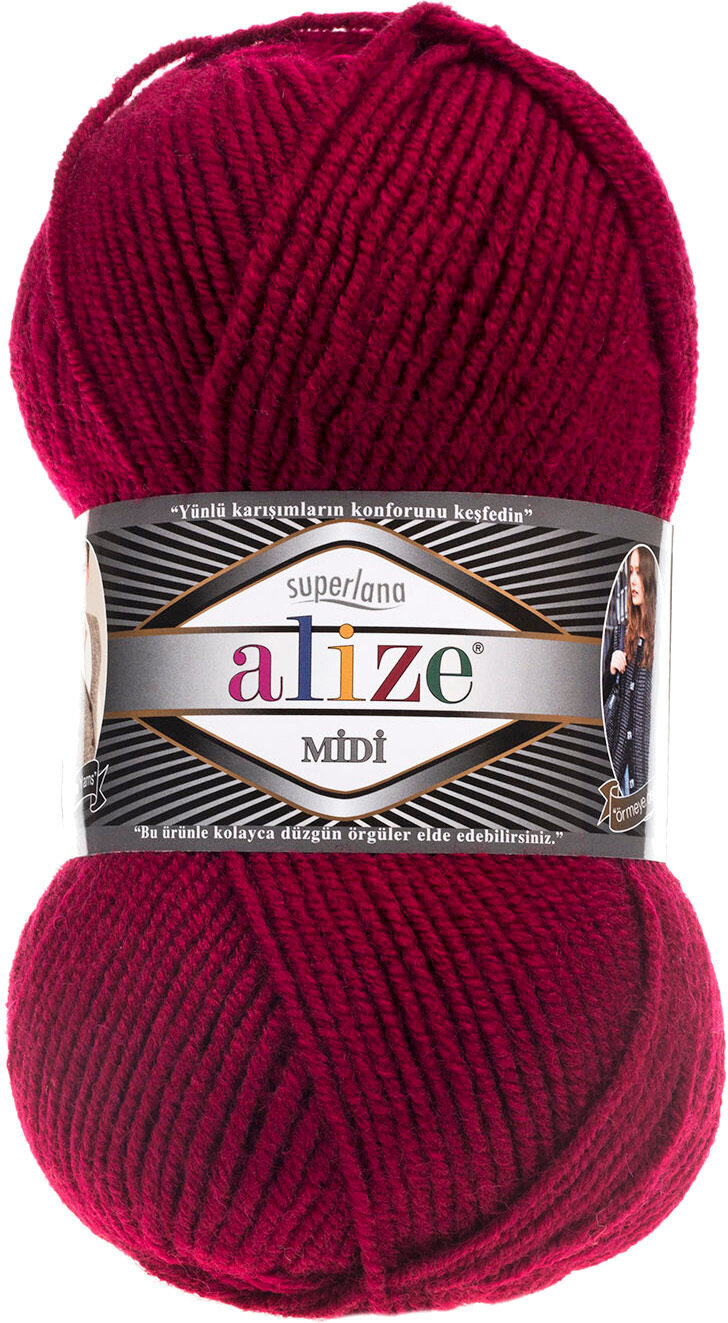 Knitting Yarn Alize Superlana Midi 390