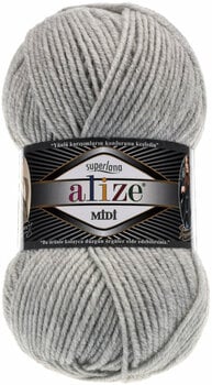 Knitting Yarn Alize Superlana Midi 208 - 1