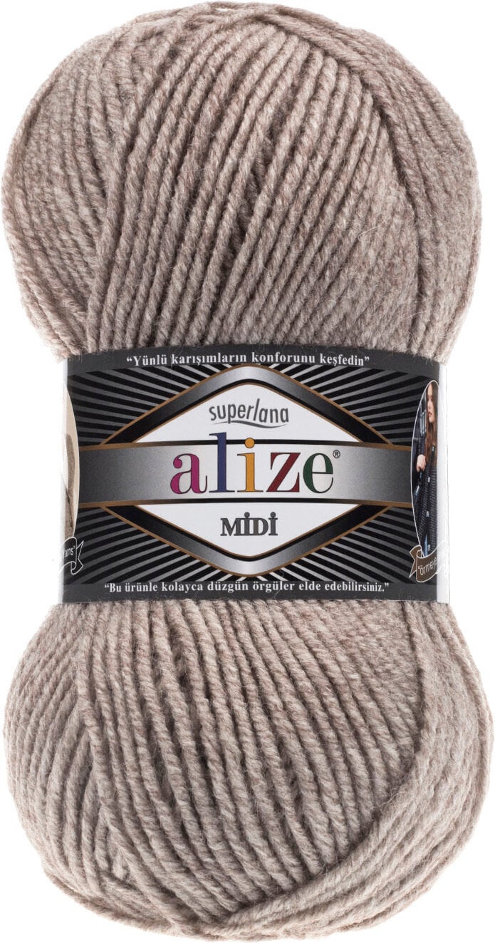 Knitting Yarn Alize Superlana Midi 207