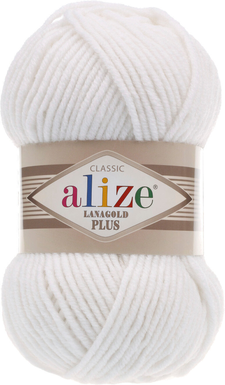 Fil à tricoter Alize Lanagold Plus 55 Fil à tricoter
