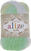 Knitting Yarn Alize Bella Batik 100 2131 White-Green