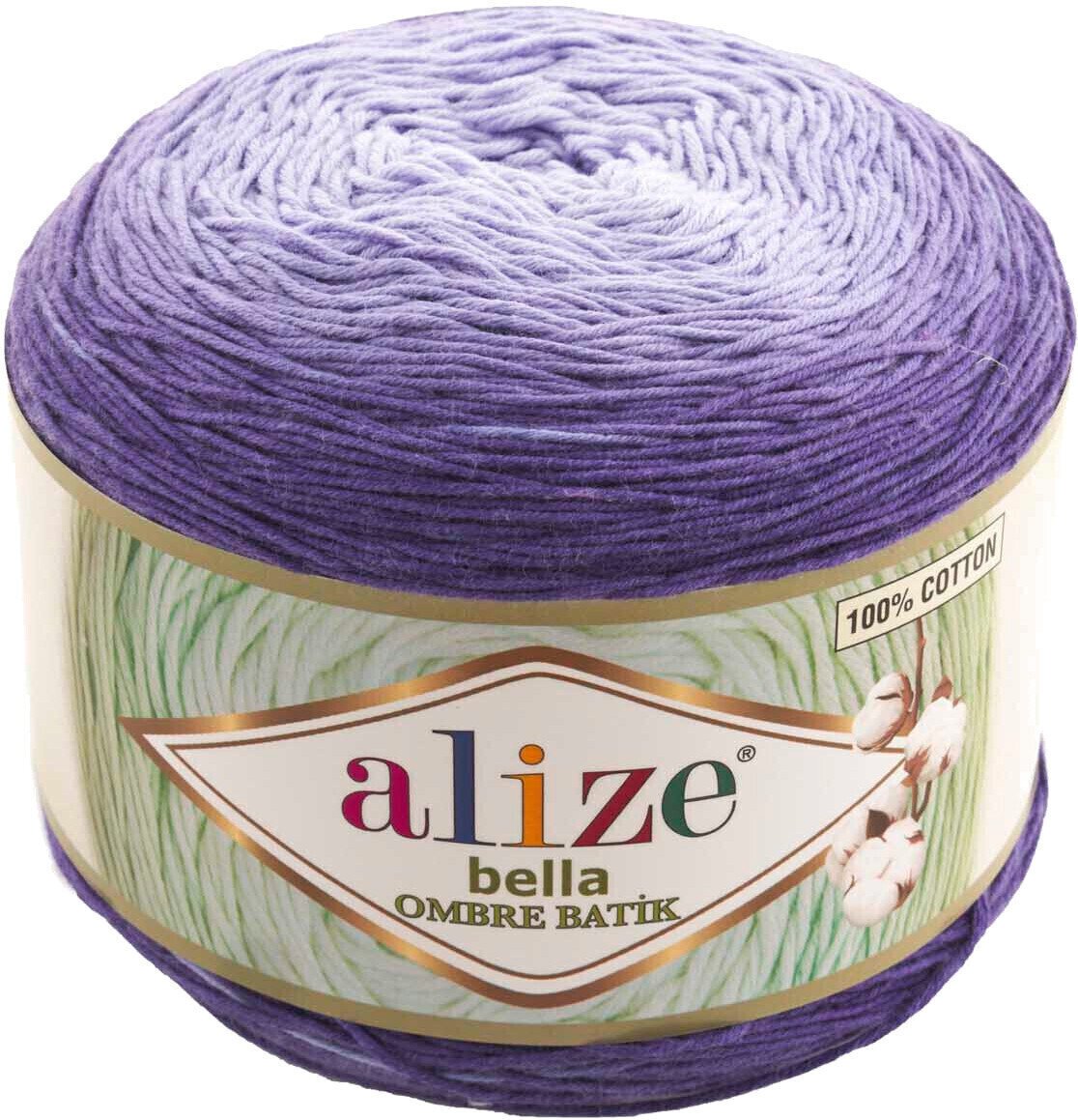 Pređa za pletenje Alize Bella Ombre Batik 7406