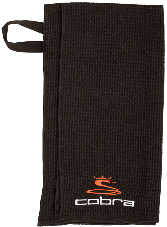 Handtuch Cobra Golf Microfiber Towel Black