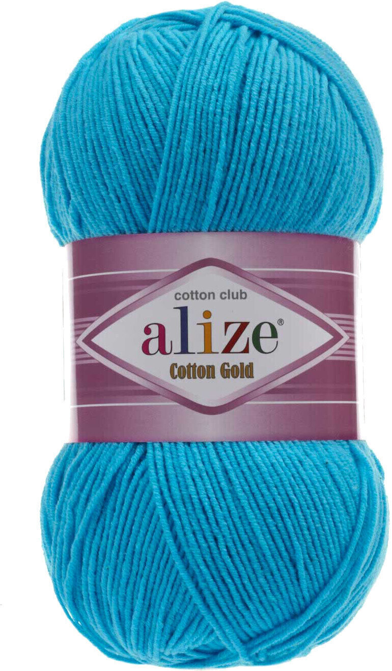 Fios para tricotar Alize Cotton Gold 16