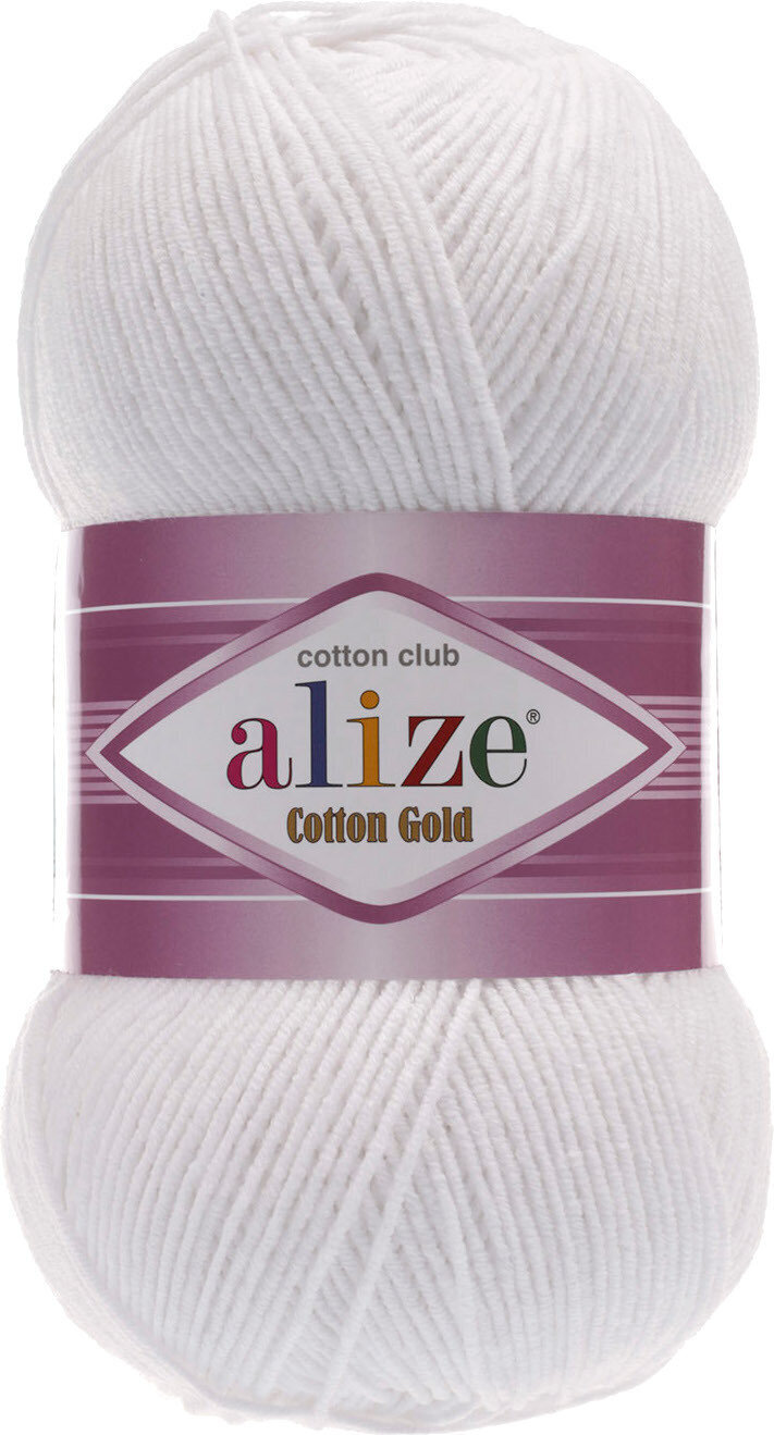 Fios para tricotar Alize Cotton Gold 55
