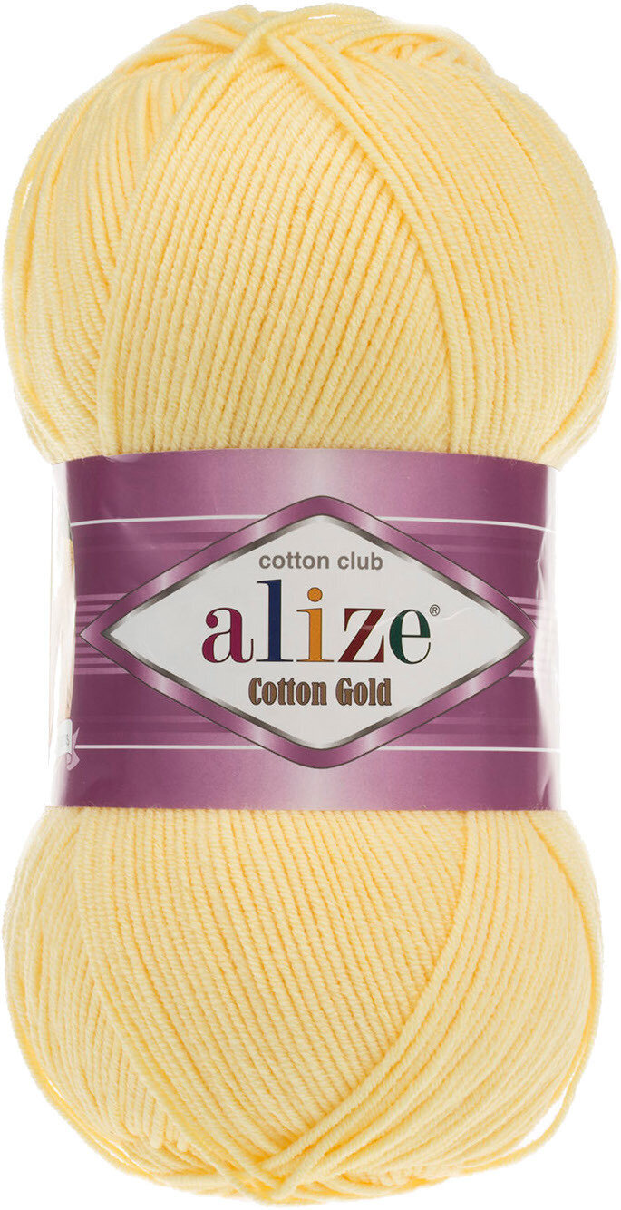 Fios para tricotar Alize Cotton Gold 187
