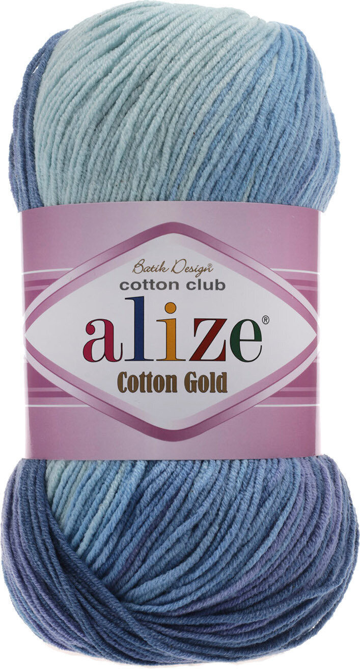 Knitting Yarn Alize Cotton Gold Batik 3299 Knitting Yarn