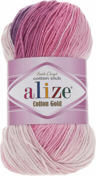 Strikkegarn Alize Cotton Gold Batik 3302 - 1