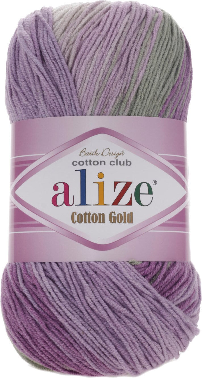 Kötőfonal Alize Cotton Gold Batik 4149