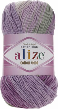 Knitting Yarn Alize Cotton Gold Batik 4149 Knitting Yarn - 1
