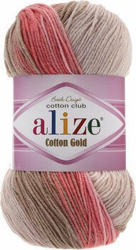 Pređa za pletenje Alize Cotton Gold Batik 5970 - 1