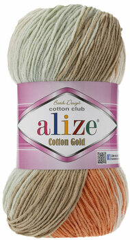 Fil à tricoter Alize Cotton Gold Batik 7103 Fil à tricoter - 1