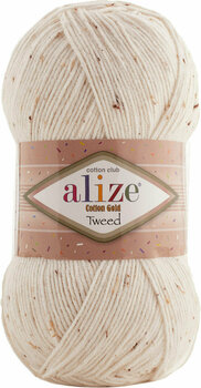 Fire de tricotat Alize Cotton Gold Tweed 62 Fire de tricotat - 1