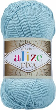 Knitting Yarn Alize Diva 346 - 1
