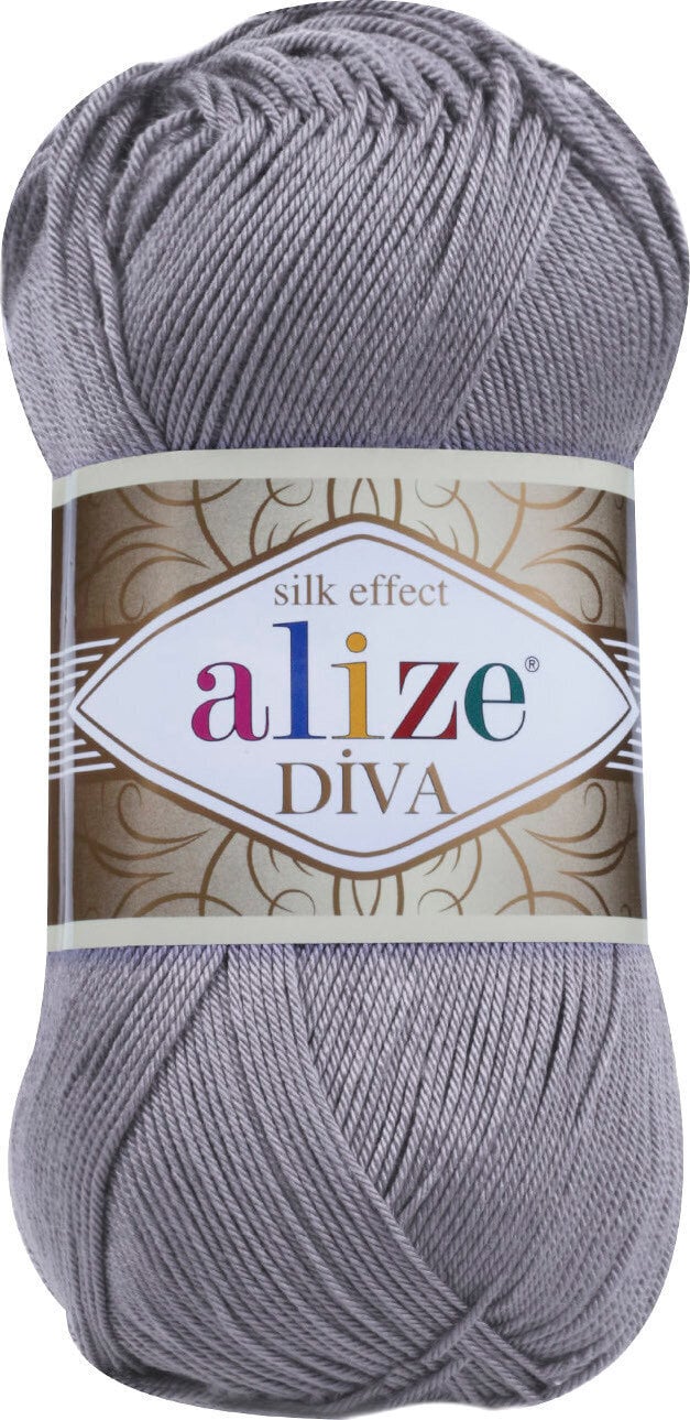 Fios para tricotar Alize Diva 348 Fios para tricotar