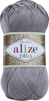 Fios para tricotar Alize Diva 348 Fios para tricotar - 1