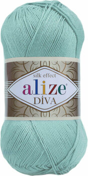 Fios para tricotar Alize Diva 463 - 1