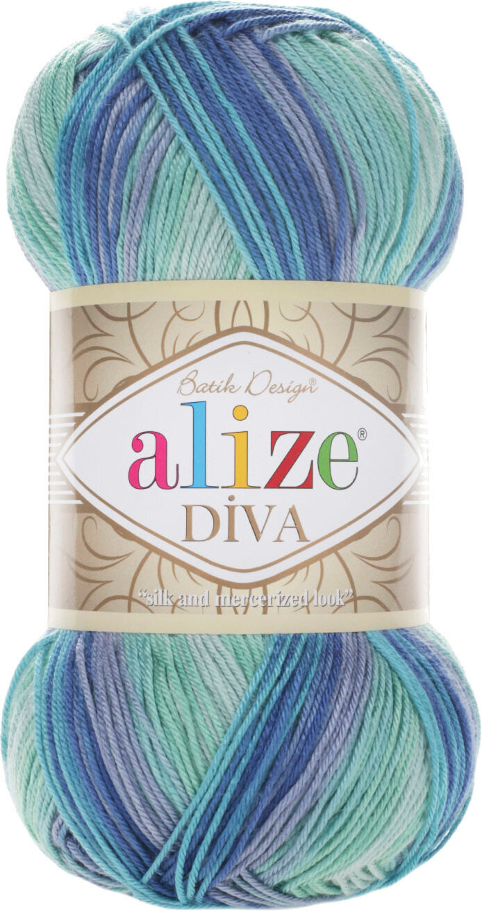 Fil à tricoter Alize Diva Batik 1767 Fil à tricoter