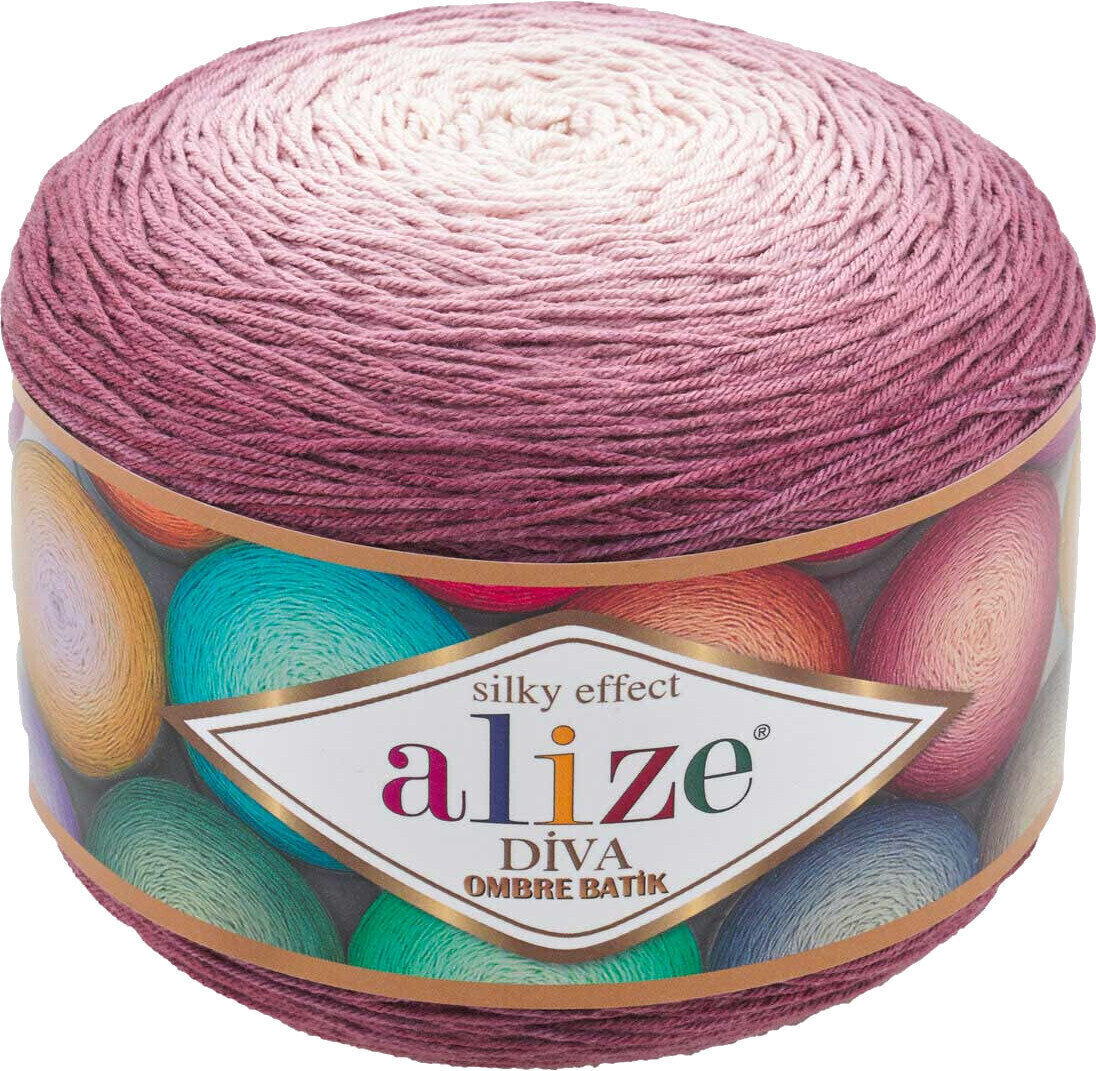 Knitting Yarn Alize Diva Ombre Batik 7377