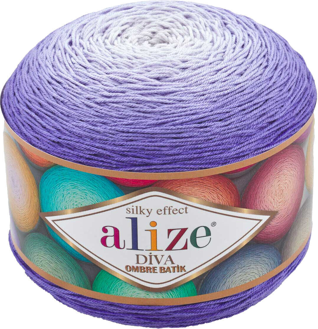 Knitting Yarn Alize Diva Ombre Batik 7378