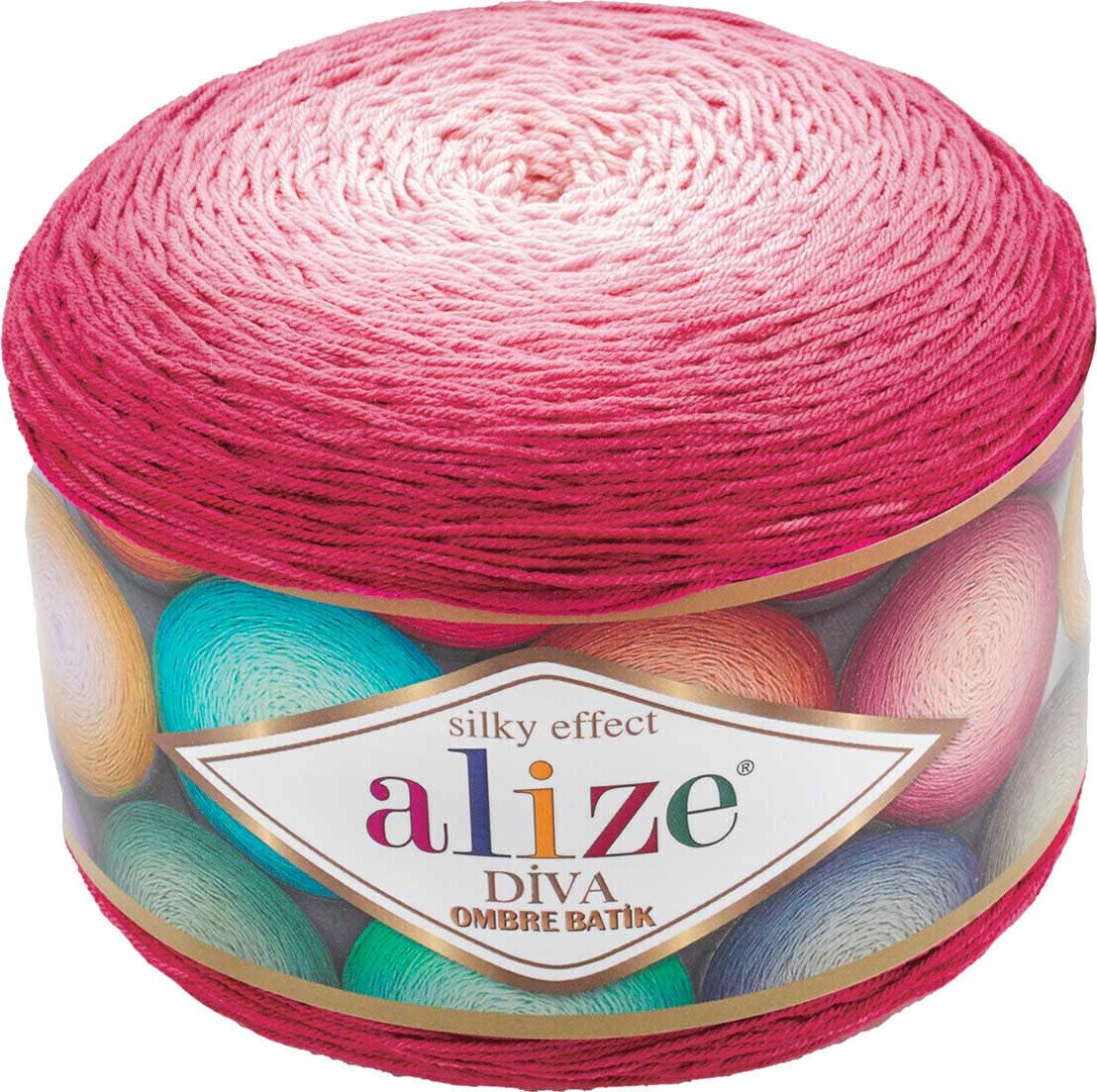 Fil à tricoter Alize Diva Ombre Batik 7367 Fil à tricoter